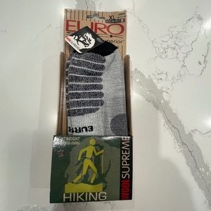 Euro Italian made crew socks; Size XL